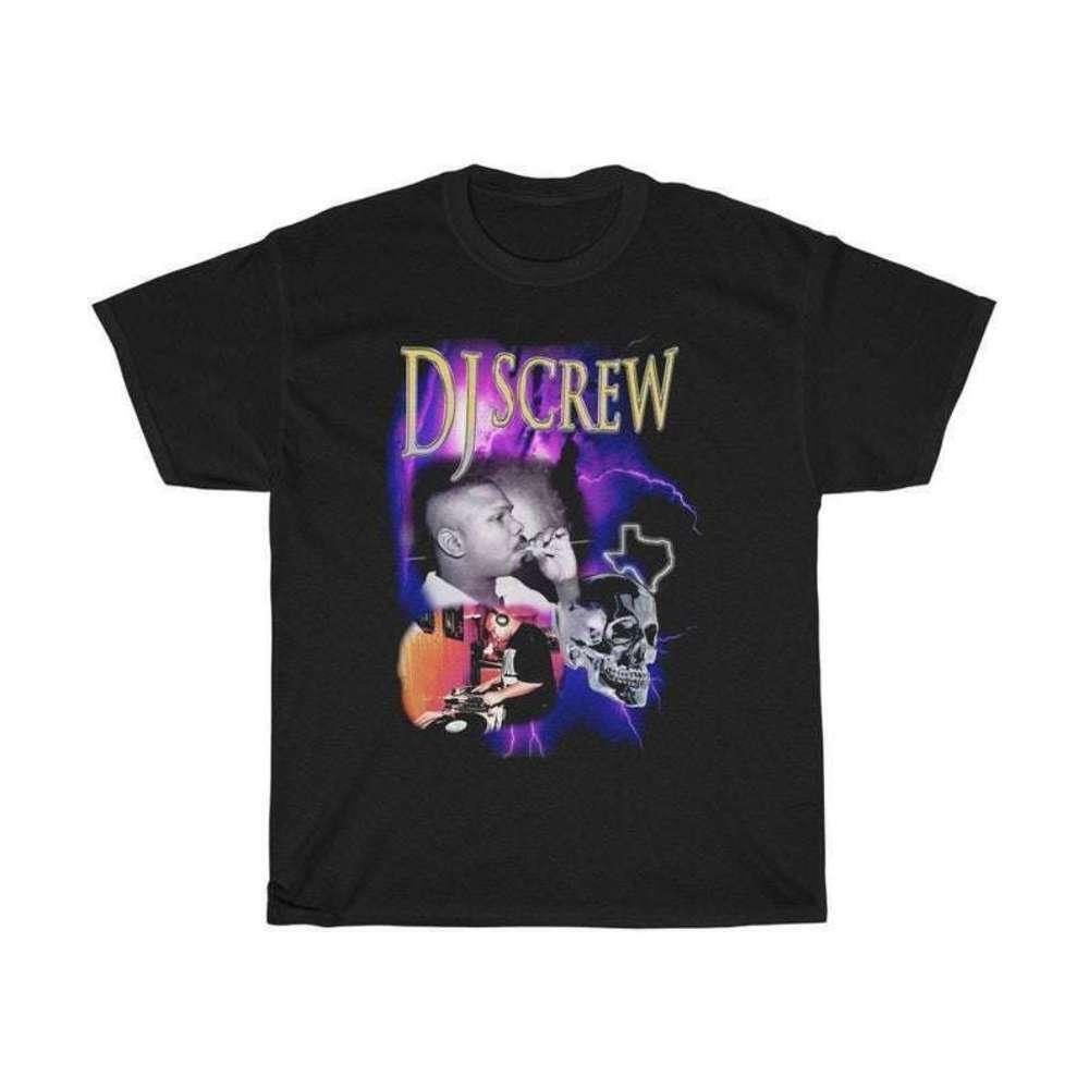 Dj Screw Hip Hop Music Fan Retro Graphic Unisex TShirt